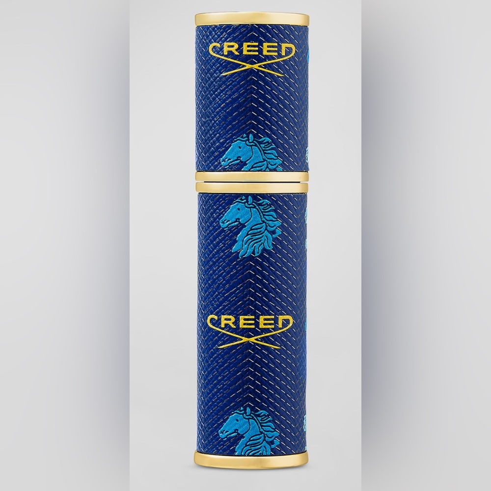 Creed Blue and Gold Travel Watch Case